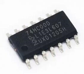 74HC00 chip physical view